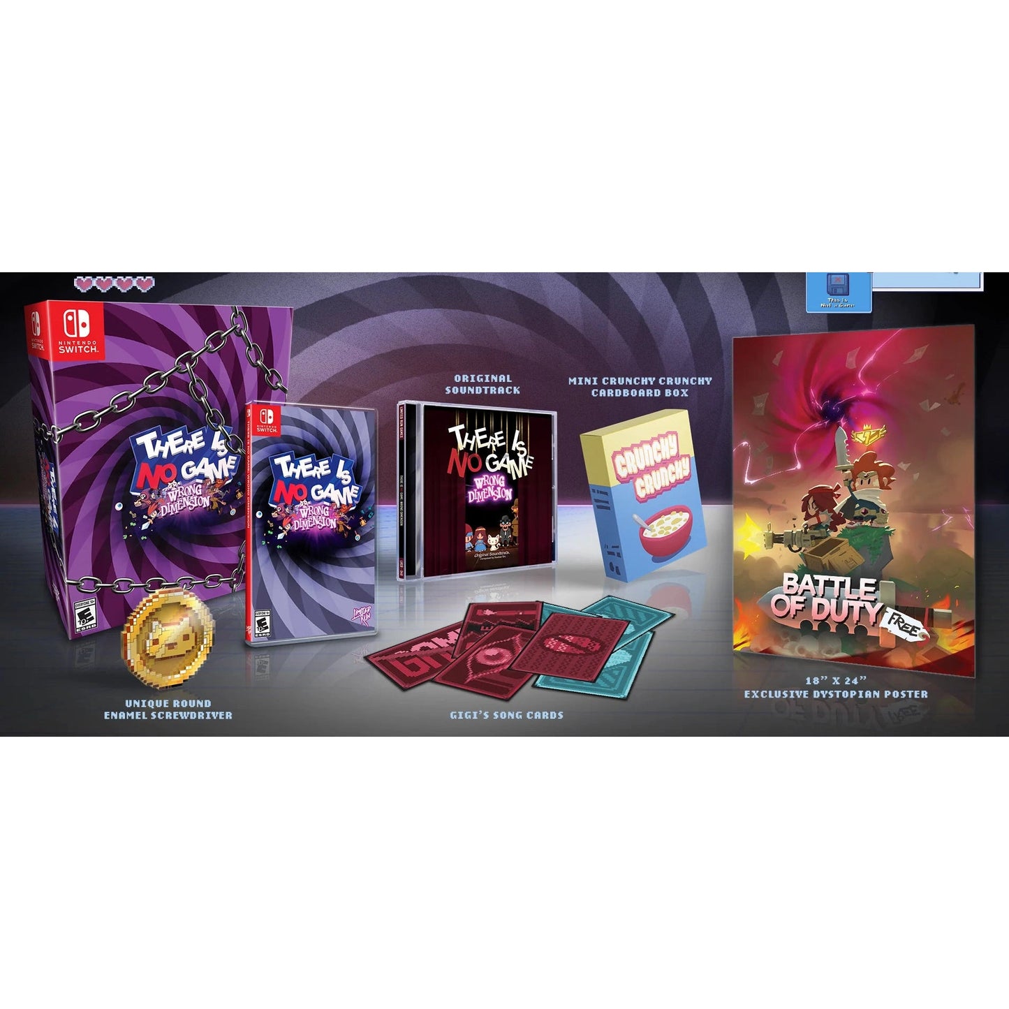 There Is No Game: Wrong Dimension Collector's Edition - Nintendo Switch - Limited Run Games