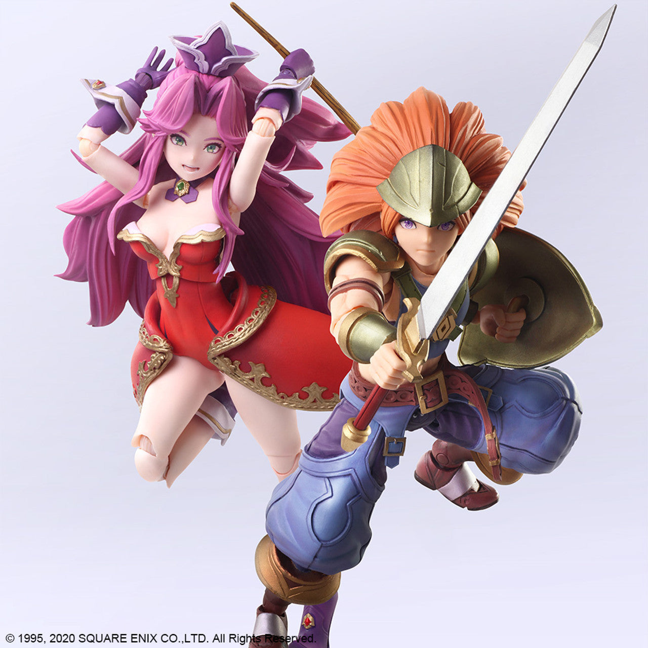 Duran & Angela Trials Of Mana Figure Set