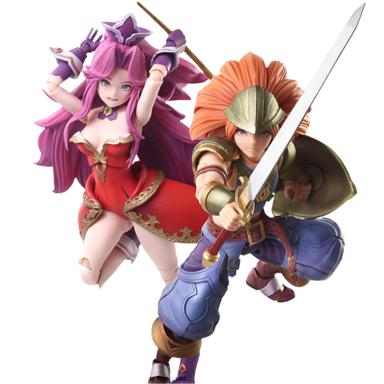 Duran & Angela Trials Of Mana Figure Set