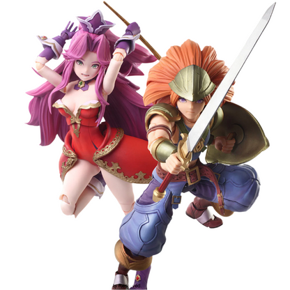 Duran & Angela Trials Of Mana Figure Set