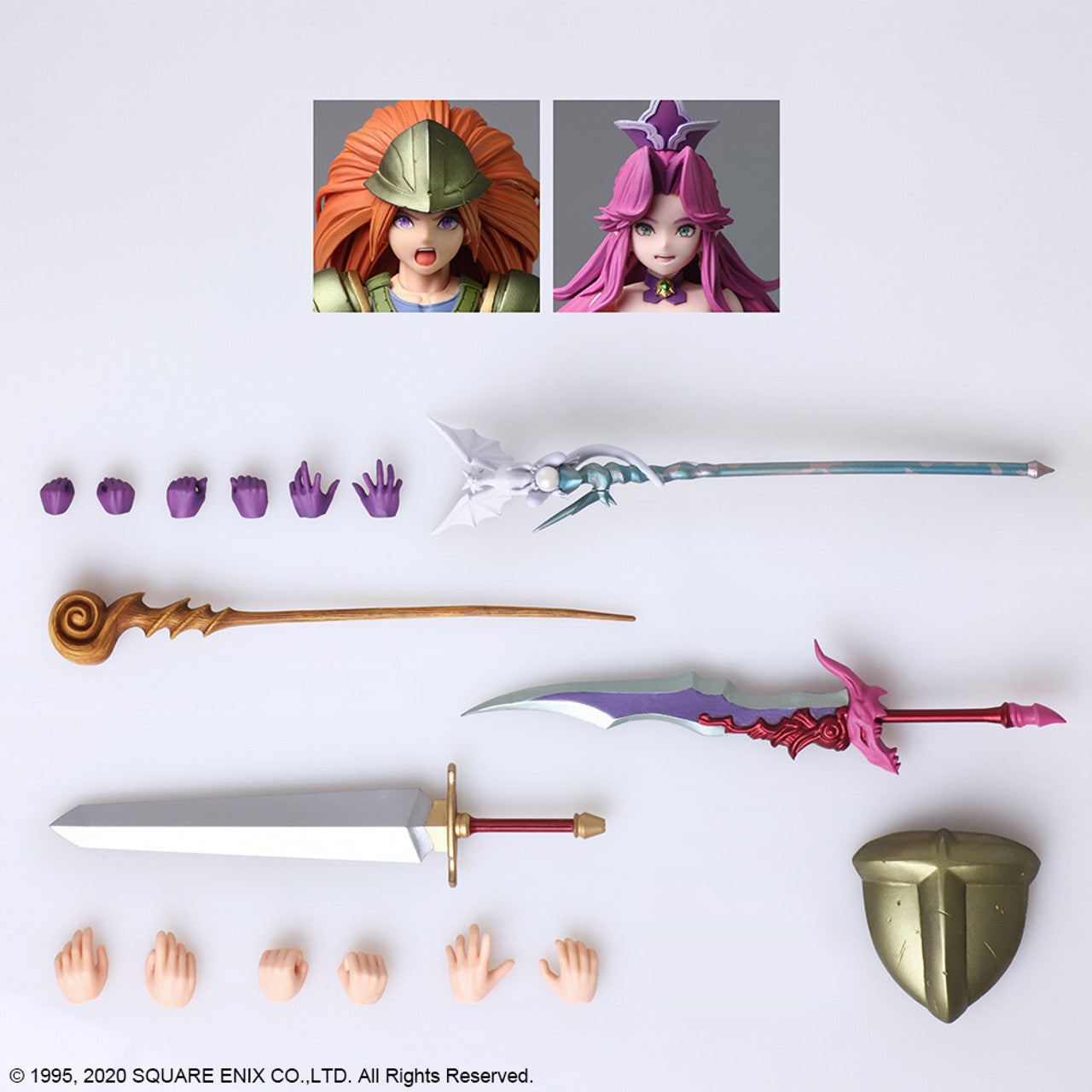 Duran & Angela Trials Of Mana Figure Set