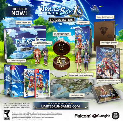 Trails in the Sky 1st Chapter Bracer Edition - Nintendo Switch - Limited Run Games