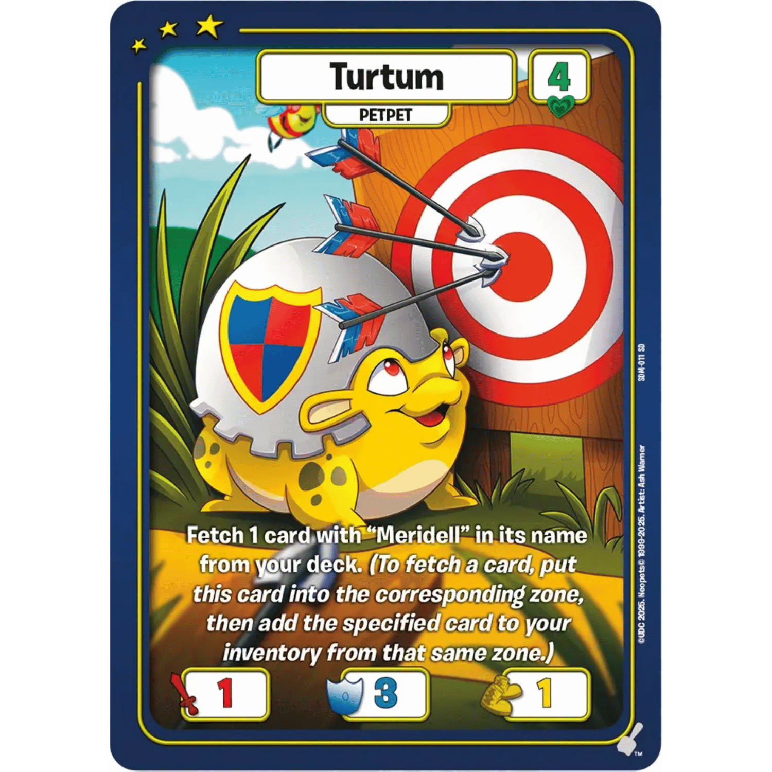 Neopets Battledome TCG Champions of Meridell Starter Deck - Upper Deck