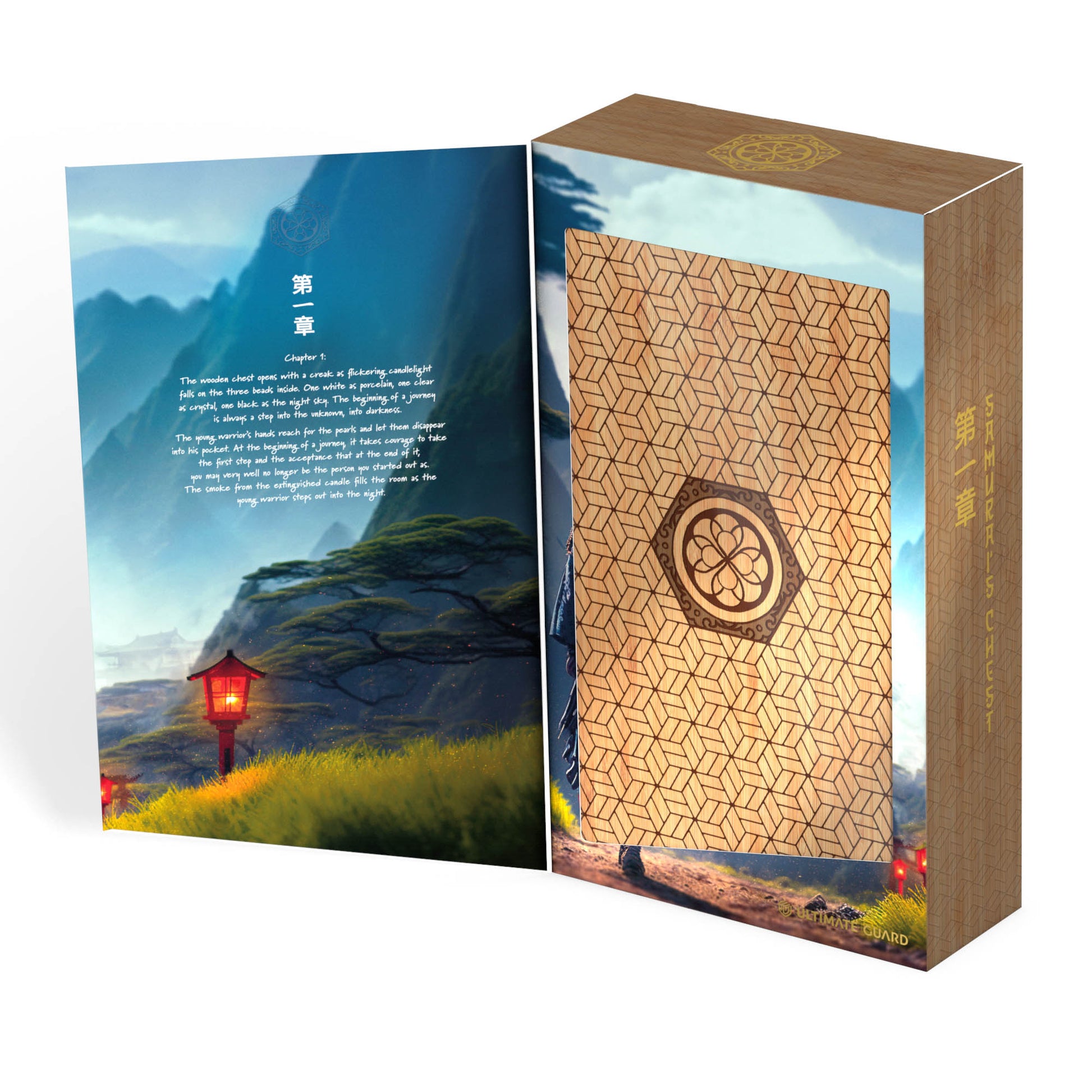 Katana: The Shogun's Journey - Part 1 - Samurai's Chest Omnihive 1000+ Xenoskin Deck Box & Play-Mat - Ultimate Guard