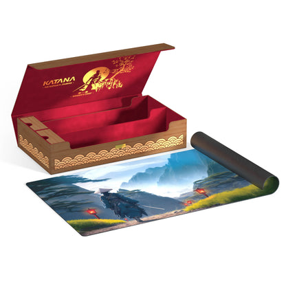 Katana: The Shogun's Journey - Part 1 - Samurai's Chest Omnihive 1000+ Xenoskin Deck Box & Play-Mat - Ultimate Guard