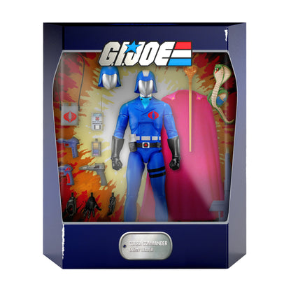 G.I. Joe ULTIMATES! Cobra Commander Wave 1 Super7 Figure