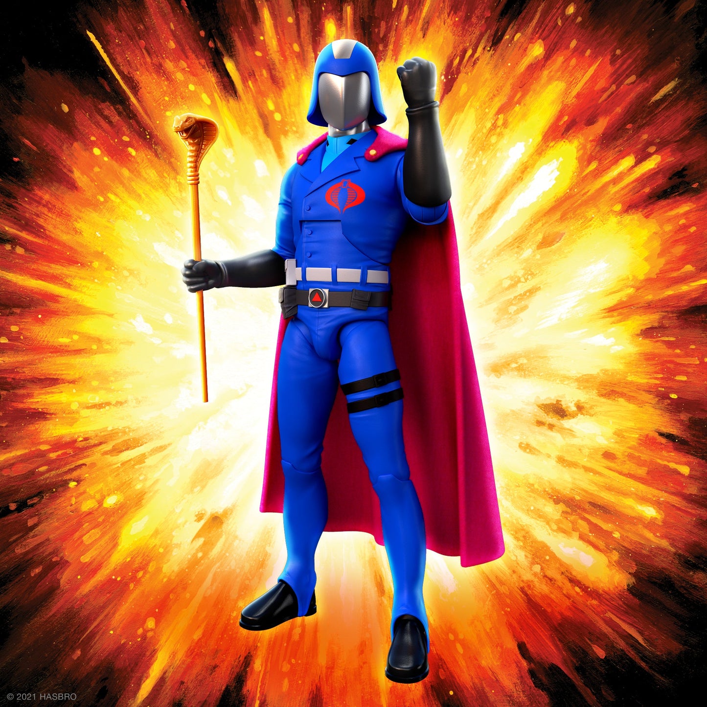 G.I. Joe ULTIMATES! Cobra Commander Wave 1 Super7 Figure