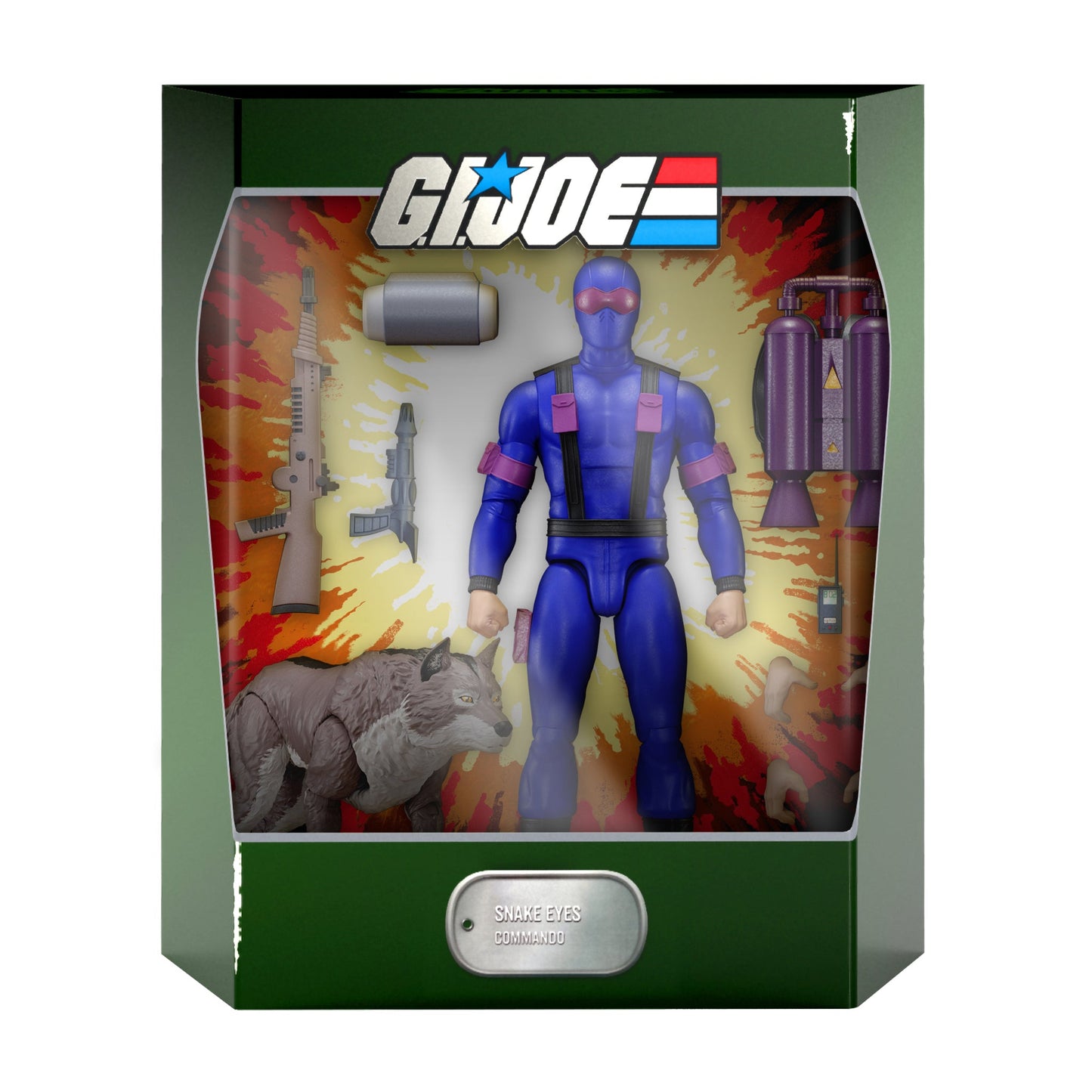 G.I. Joe ULTIMATES! Snake Eyes Wave 1 Super7 Figure