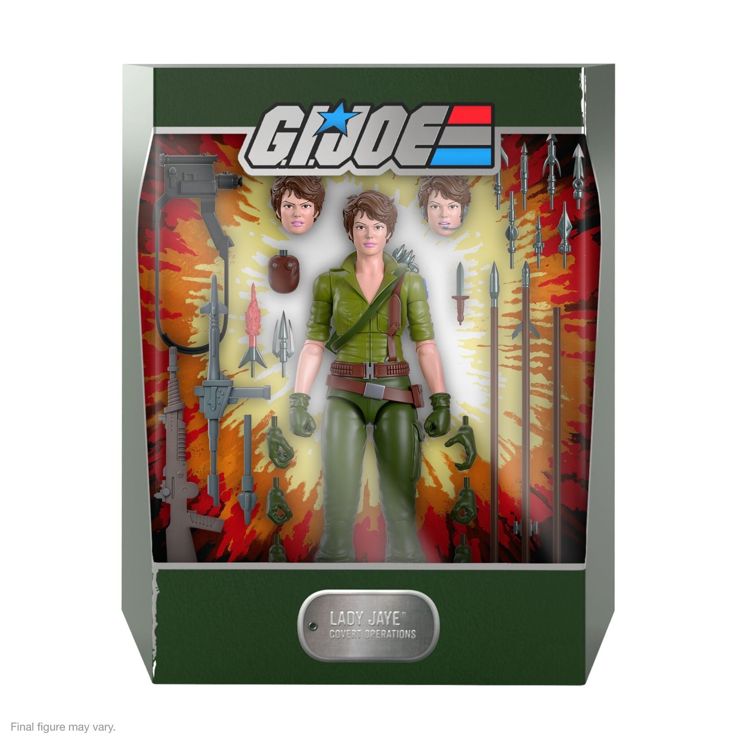 G.I. Joe ULTIMATES! Lady Jaye Wave 2 Super7 Figure