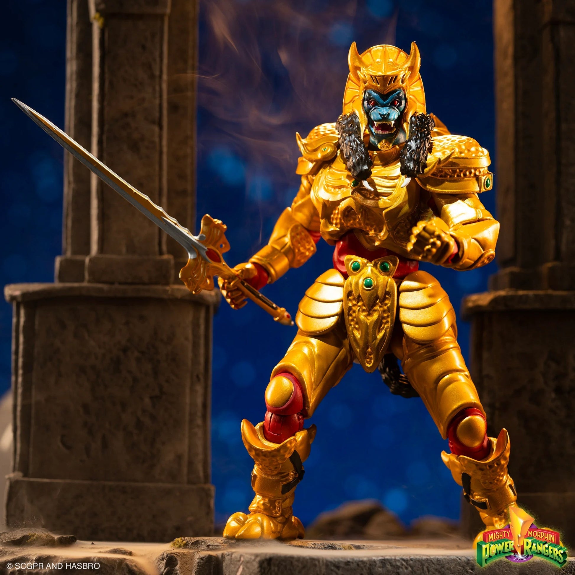 Power Rangers Ultimates! Goldar Wave 1 Figure