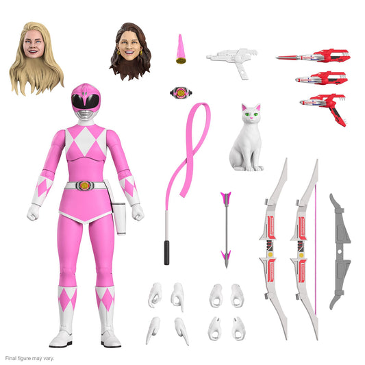 Power Rangers ULTIMATES! Pink Ranger Wave 2 Super7 Figure