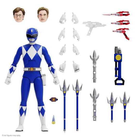 Power Rangers Ultimates! Blue Ranger Wave 3 Figure