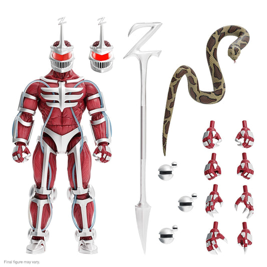 Power Rangers ULTIMATES! Lord Zedd Wave 3 Super7 Figure