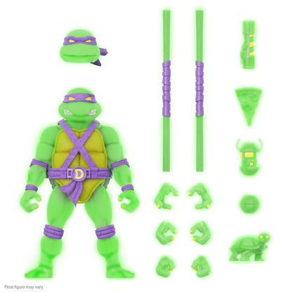 TMNT Ultimates! Donatello Mutagen Ooze Glow Figure