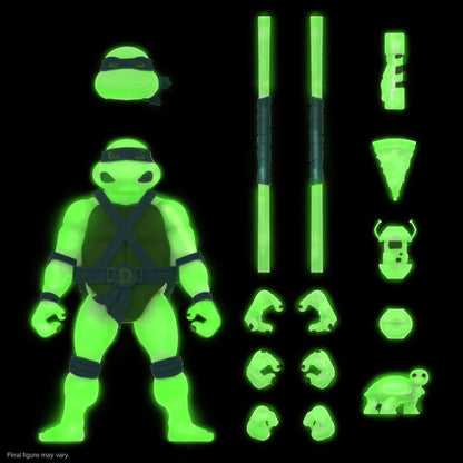 TMNT Ultimates! Donatello Mutagen Ooze Glow Figure