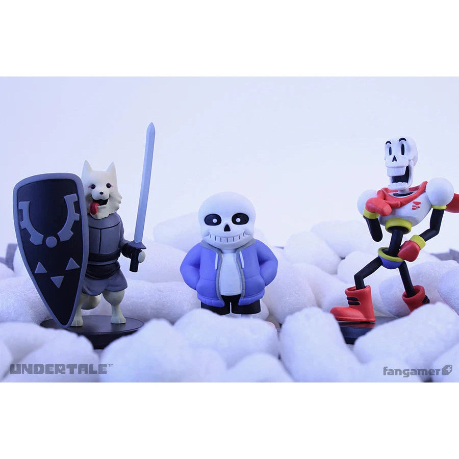 Undertale Lesser Dog Figurine - Fangamer, Happy Worker - Little Buddy: Series 1