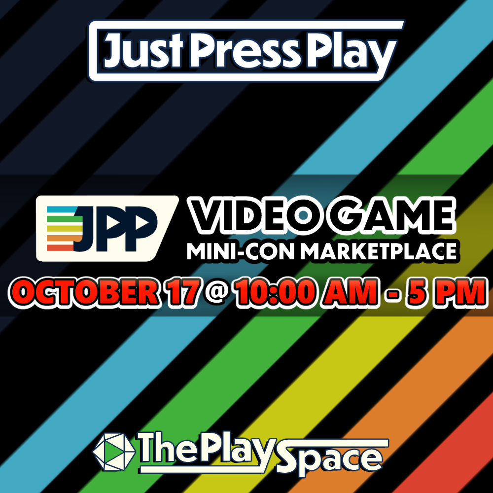 Just Press Play's Video Game Mini-Con Marketplace!