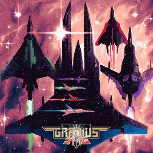 Gradius Gaiden OST Soundtrack 2 LP Clear Vinyl