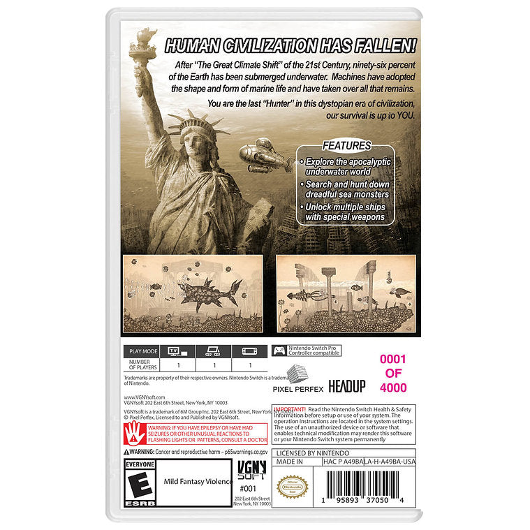 Earth Atlantis Elite Edition Per Nintendo Switch – Edizione Fisica NUOVA Sigillata (IT/EN/FR/DE/ES/JP/KO) - Foto 5
