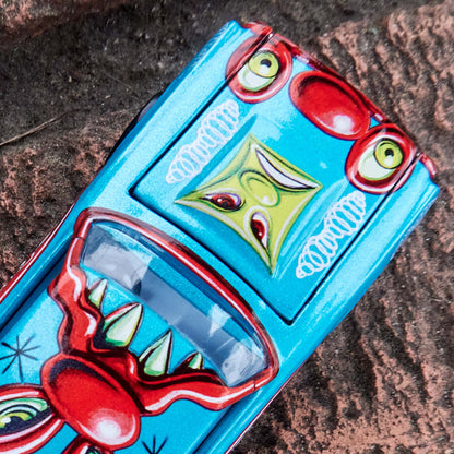 Hot Wheels x Kenny Scharf Custom T-Bird - 1:64 Scale Diecast Car - Mattel Creations Exclusive