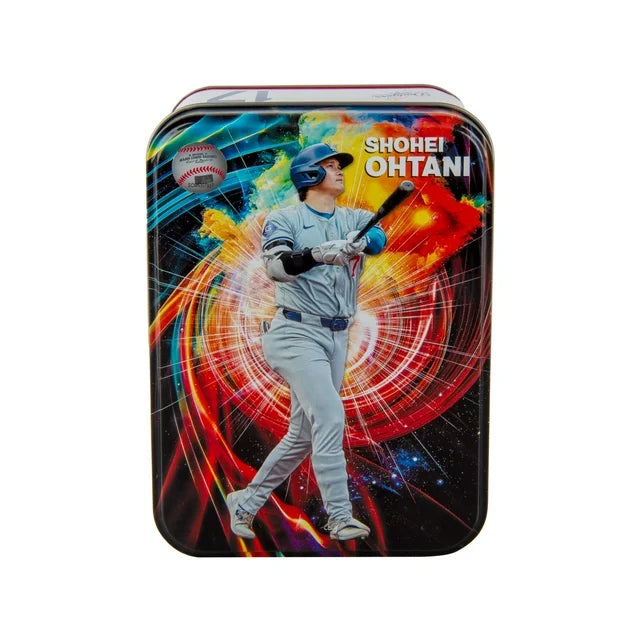 2025 Baseball Championship Collector Tin - 4 Packs + Bonus Card - MJ Holding