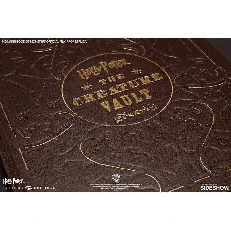 harry potter monster book of monsters creature vault Harry Potter: The Monster Book of Monsters Official Film Prop Replica