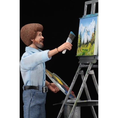 The Joy of Painting Bob Ross Clothed Action Figure - NECA