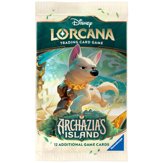 Lorcana TCG Archazias Island Booster Pack - 12 Cards - Ravensburger
