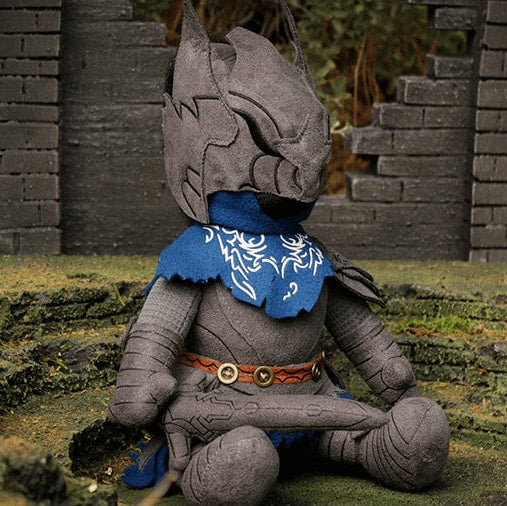 Dark Souls Abysswalker Artorias Plush Doll 10" with Greatsword - Fangamer