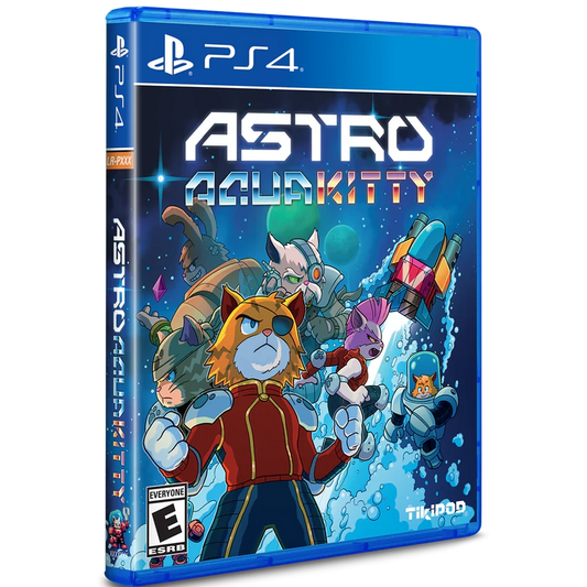 Astro Aqua Kitty - PlayStation 4 - Limited Run #453