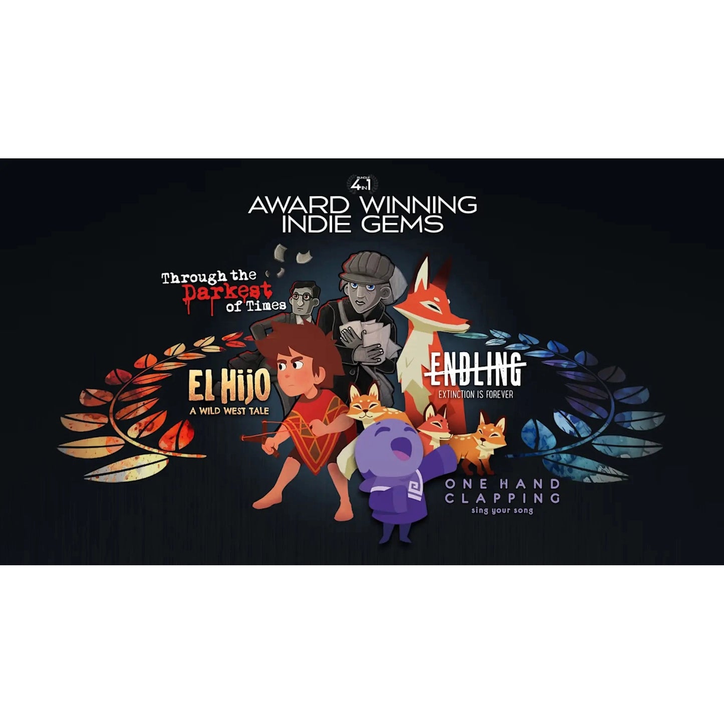 Award Winning Indie Gems 4-in-1 - Nintendo Switch - HandyGames, Limited Run Games