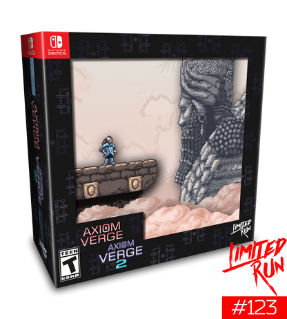 Axiom Verge 1 & 2 Double Pack Collector's Edition - Nintendo Switch - Limited Run Games #123