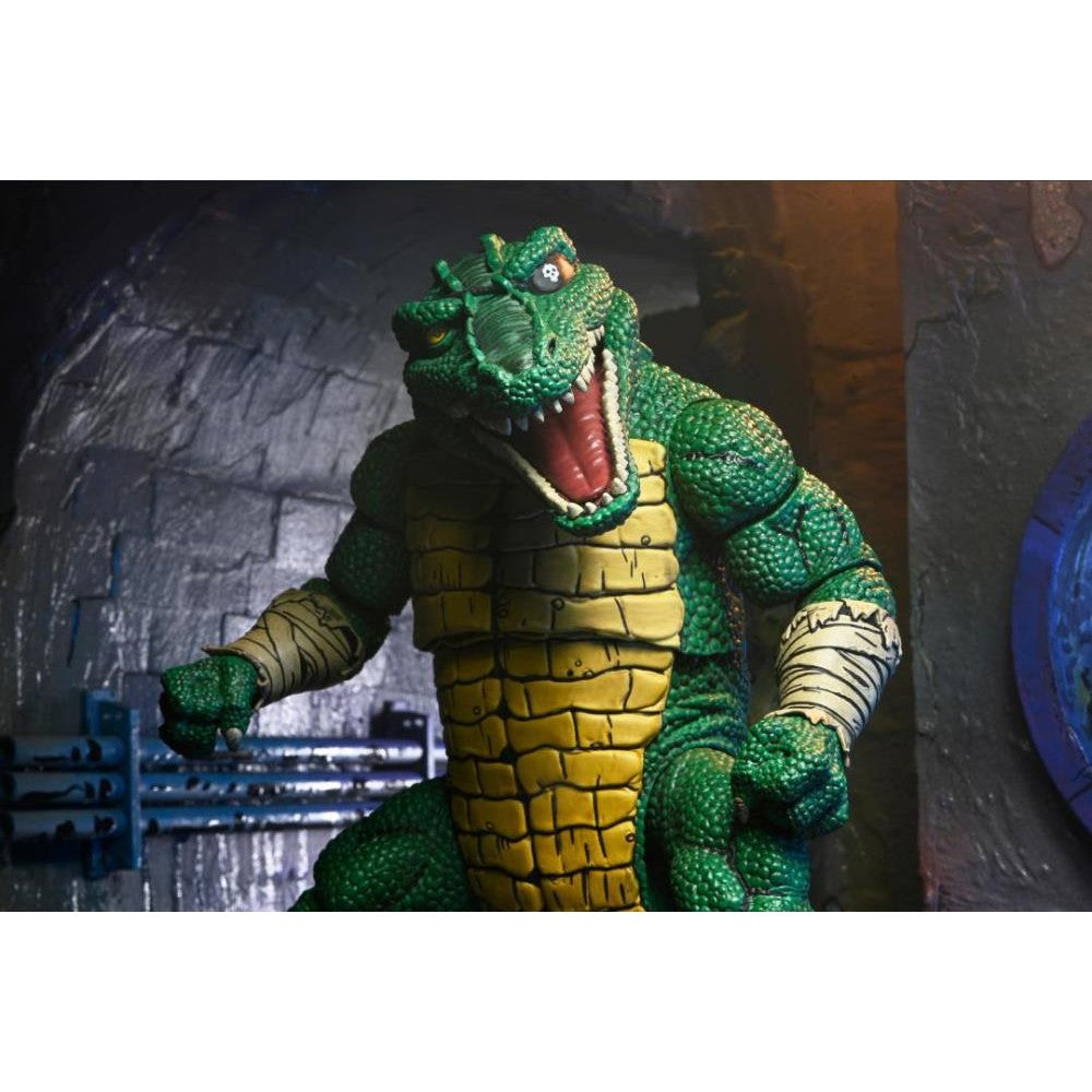 Teenage Mutant Ninja Turtles Leatherhead Deluxe Action Figure - NECA - Mirage Comics