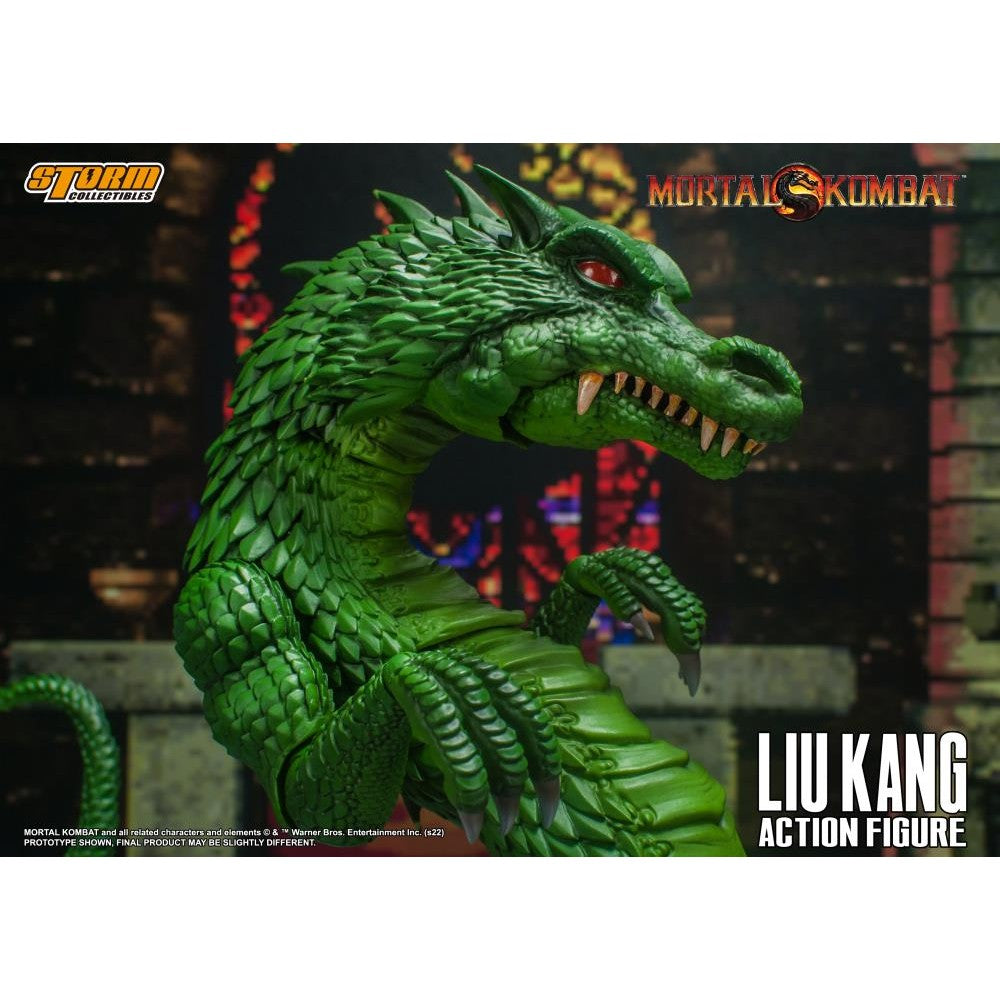 Mortal Kombat Liu Kang vs. Dragon 1/12 Scale Action Figure Set - Storm Collectibles - VS Series