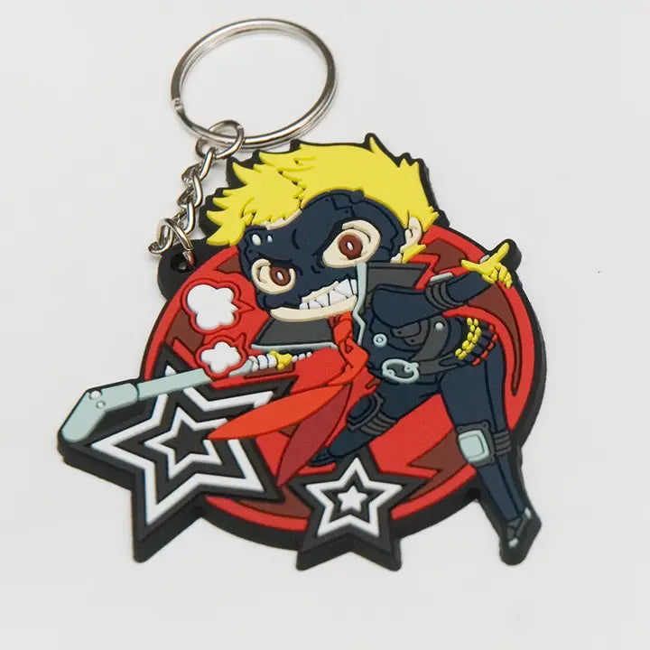 Persona 5 Skull Keychain - Eighty Sixed