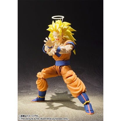 Dragon Ball Z Super Saiyan 3 Son Goku Action Figure - Bandai Spirits S.H.Figuarts