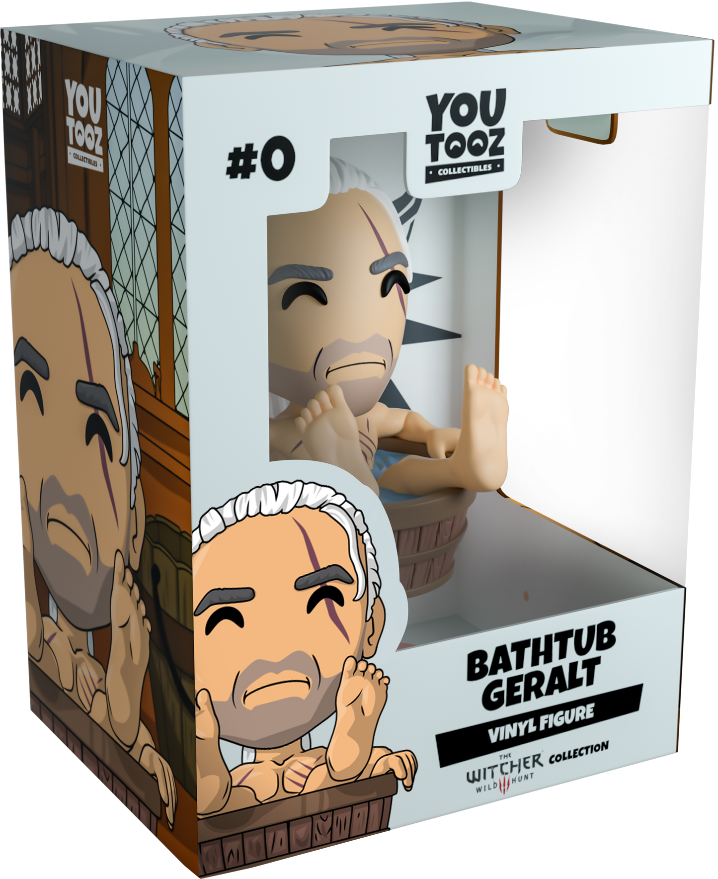 The Witcher Bathtub Geralt Vinyl Youtooz Figure