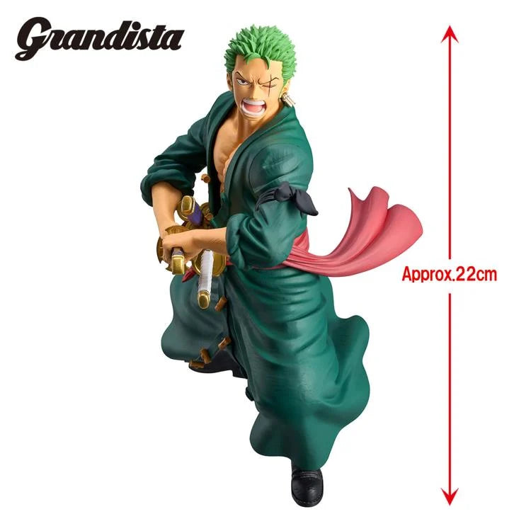 One Piece Roronoa Zoro Figure - Banpresto Grandista