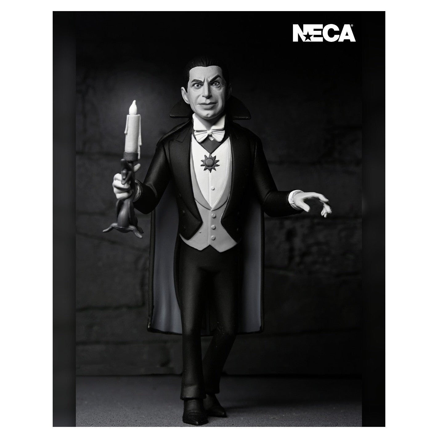 Universal Monsters Dracula Silver Screen Edition Figure - NECA - Toony Terrors