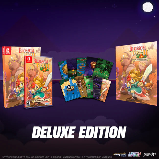 Blossom Tales II: The Minotaur Prince Deluxe Edition - Nintendo Switch - Playtonic Friends, Limited Run