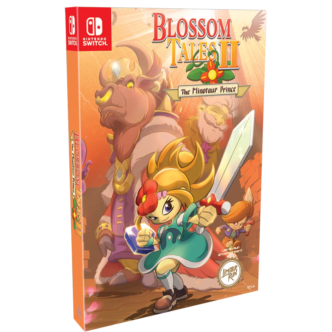 Blossom Tales II: The Minotaur Prince Deluxe Edition - Nintendo Switch - Playtonic Friends, Limited Run