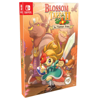 Blossom Tales II: The Minotaur Prince Deluxe Edition - Nintendo Switch - Playtonic Friends, Limited Run