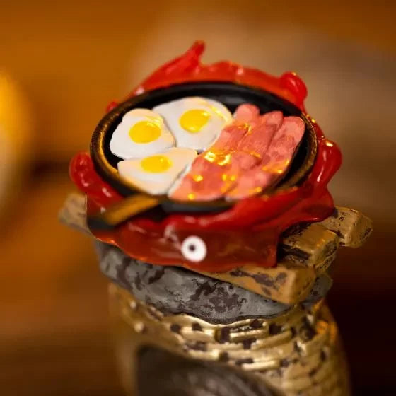 Howl's Moving Castle Calcifer KazaRing Blind Box - 1 Random Ring: 6 Available Designs - Benelic, Studio Ghibli