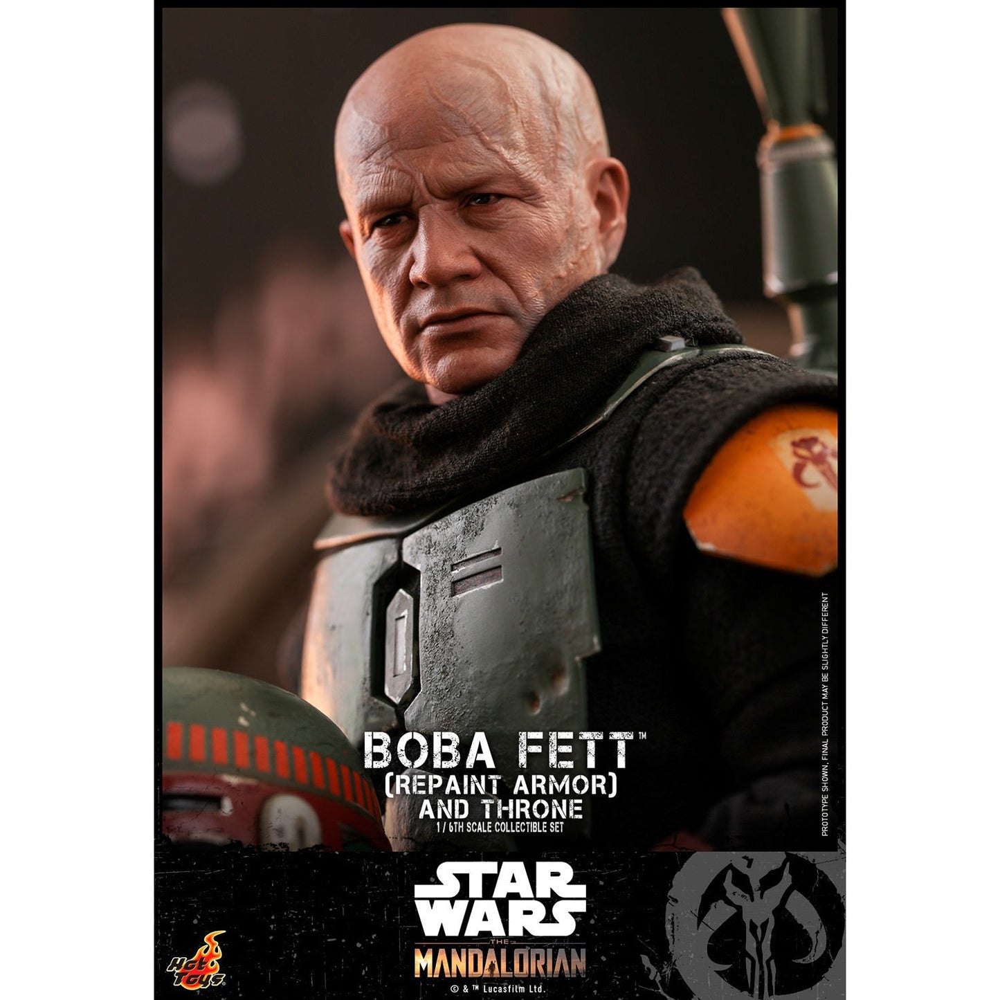 Boba Fett Repaint Armor and Throne - HOT TOYS 1:6 Scale