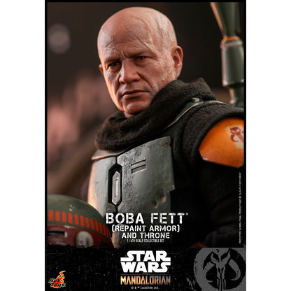 Boba Fett Repaint Armor and Throne - HOT TOYS 1:6 Scale