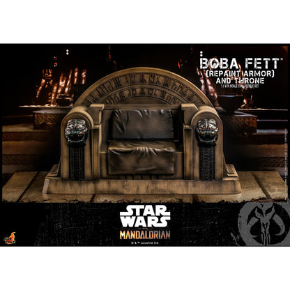 Boba Fett Repaint Armor and Throne - HOT TOYS 1:6 Scale