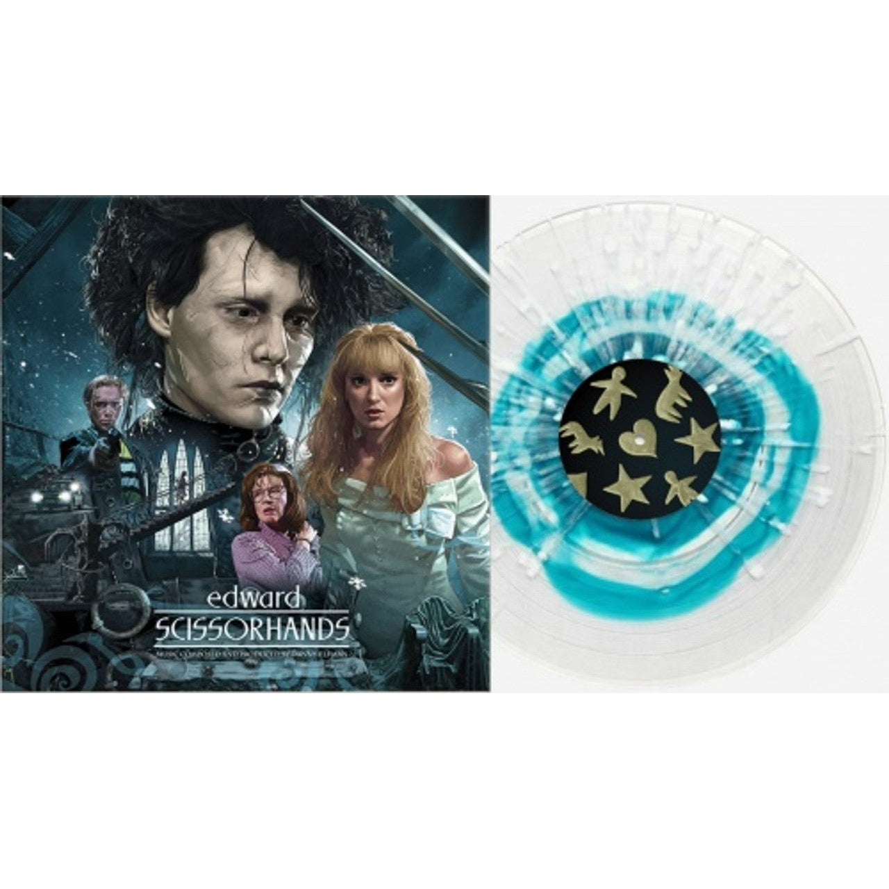 Edward Scissorhands Original Motion Picture Soundtrack - Danny Elfman - LP Record Colored Vinyl, 180g