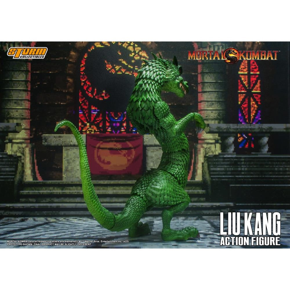 Mortal Kombat Liu Kang vs. Dragon 1/12 Scale Action Figure Set - Storm Collectibles - VS Series