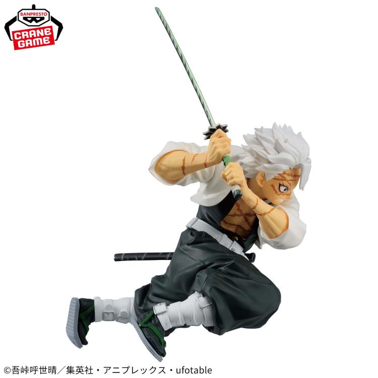 Demon Slayer: Kimetsu no Yaiba Sanemi Shinazugawa Statue Figure - Banpresto Vibration Stars