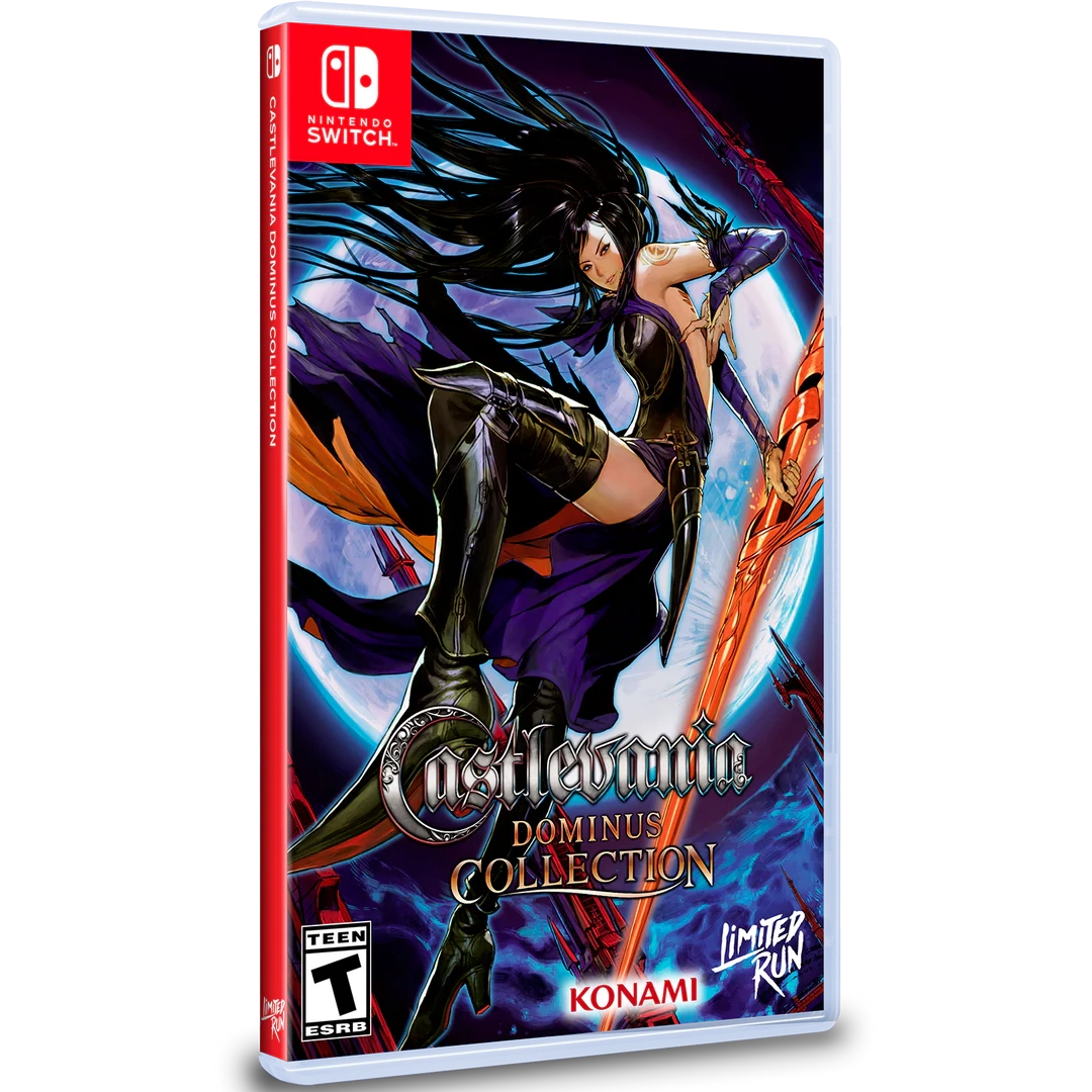 Castlevania Dominus Collection Order of Ecclesia Cover - Nintendo Switch - Limited Run #251